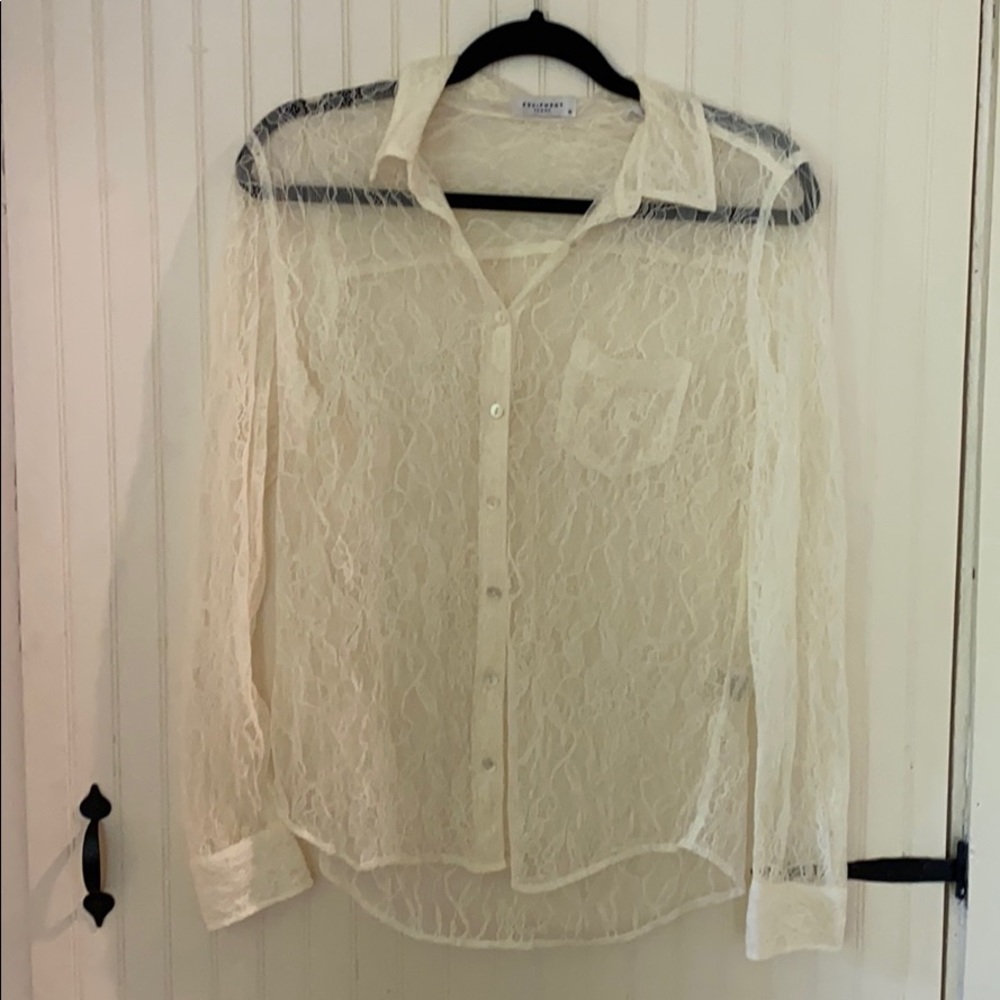 Equipment Lace Buttondown
